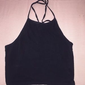 Black brandy Melville halter top